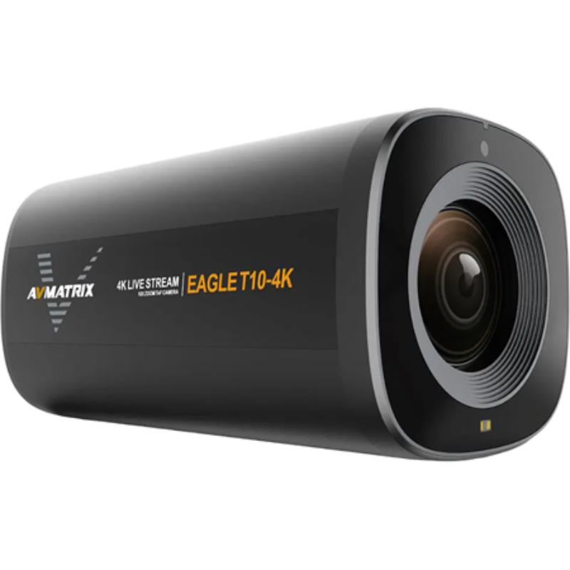 AVMX-EAGLE-T104K 4K ToF Autofocus Live Stream POV Camera with 10x Zoom - HDMI & USB Type-C Output Up to 4K30Hz