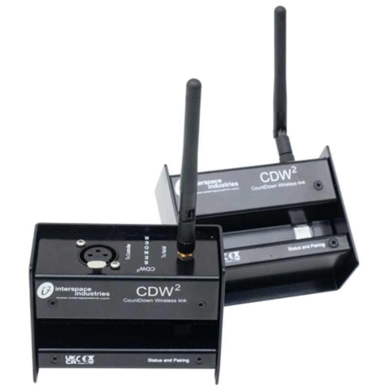 Interspace Industries INTI-CDW2 Fixed Bluetooth Transmitter & Receiver Pair for CDTouch & FiliBuster