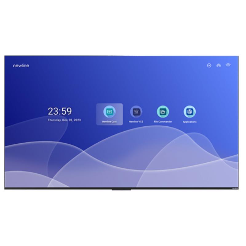 line Interactive NI-STV-11524PLUS 115 in. STV Plus Smart TV Commercial Display - UHD 4K - Built in Wi-fi - Digital Signage Capable