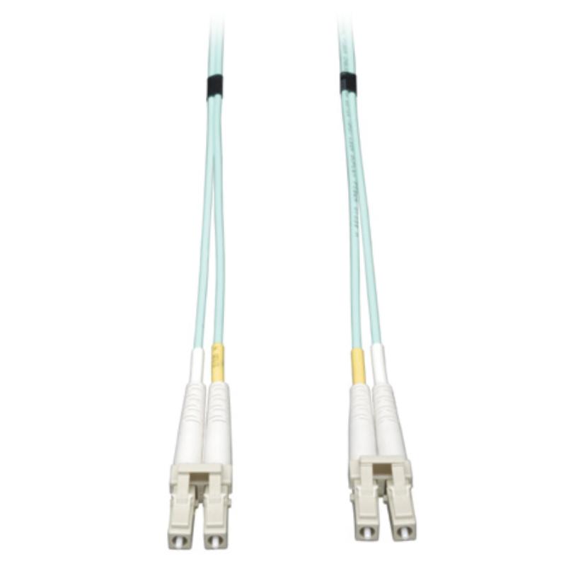 Tripp Lite TRL-N820-20M 10Gb Duplex Multimode 50-125 OM3 LSZH Fiber Patch Cable - Aqua - 65 ft.