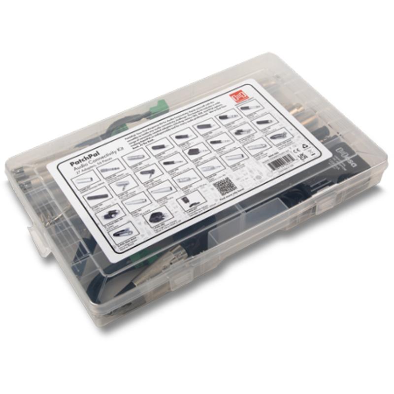 Hosa Technology HOS-MAK-582 Patch Pal Audio Multi-Adapter Kit - TRS, TS, RCA & XLR Adapters - Gender Changers & Couplers
