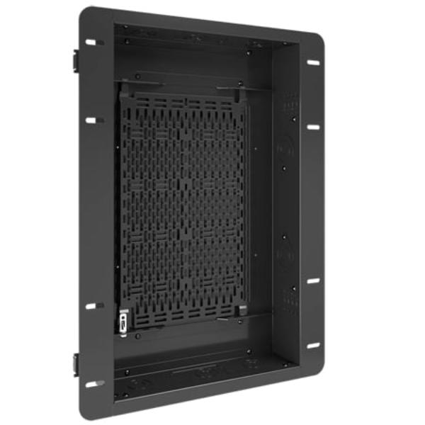 CHF-FPIWSBX 14 x 23 in. Tempo In-Wall AV Storage Box with 15 x 10 in. Lever Lock Plate