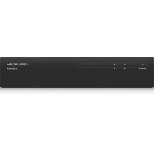 LAB-FAD1202 2 x 120W Commercial Amplifier with Direct Drive Tech & Dante