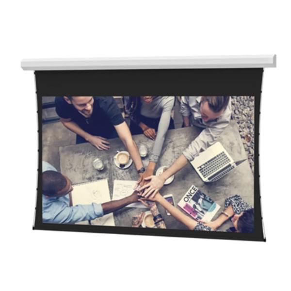 Da-Lite Screen DL-70265L Tensioned Cosmopolitan Ceiling & Wall Mounted Electric Screen with Da-Mat - 110 x 176 in.