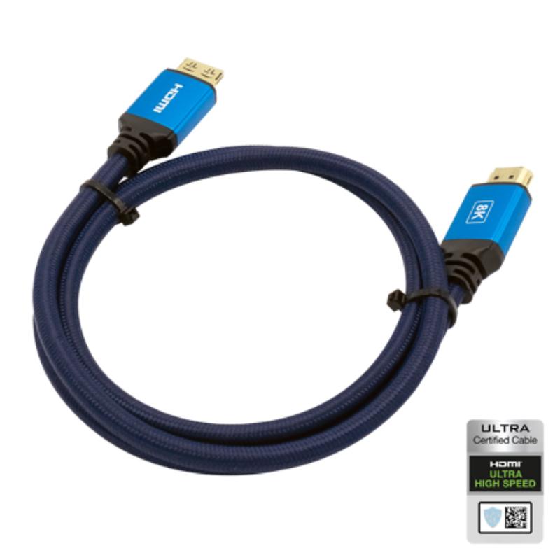 PLK-TWH-8000-050 8K HDMI 2.1 Cable with Total Wire Technology & Secure Lock System - 16 ft.