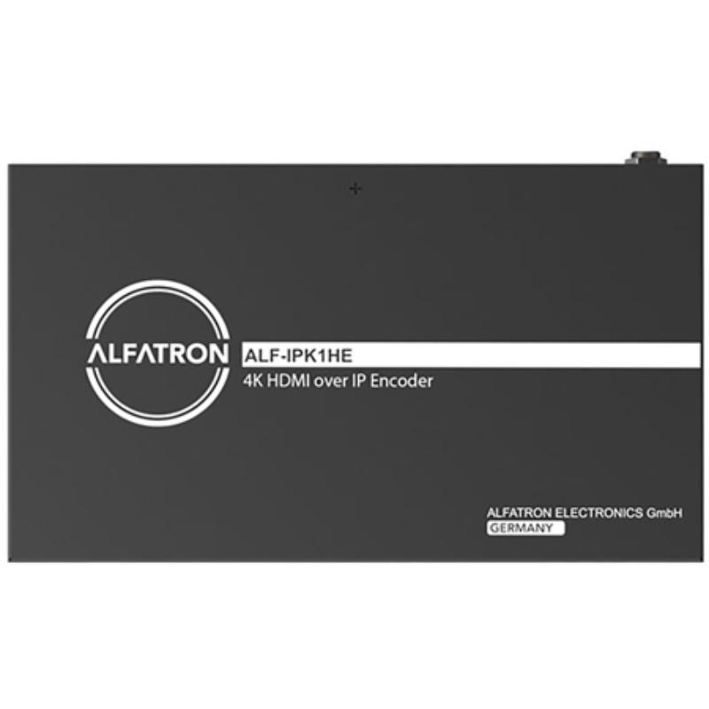 ALF-IPK1HE H.264 & H.265 4K30 Networked AV Over IP Encoder with MPEG4-AAC & LPCM Stereo Audio