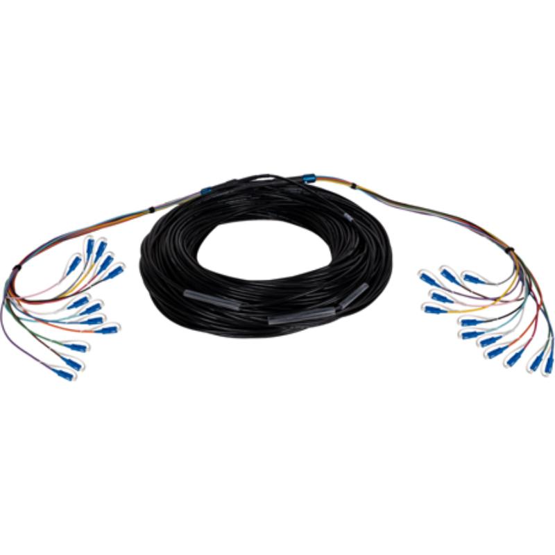 HF-TS12SC-0500 12-Channel SC-Single Mode Tactical Fiber Optic Cable - 500 ft.