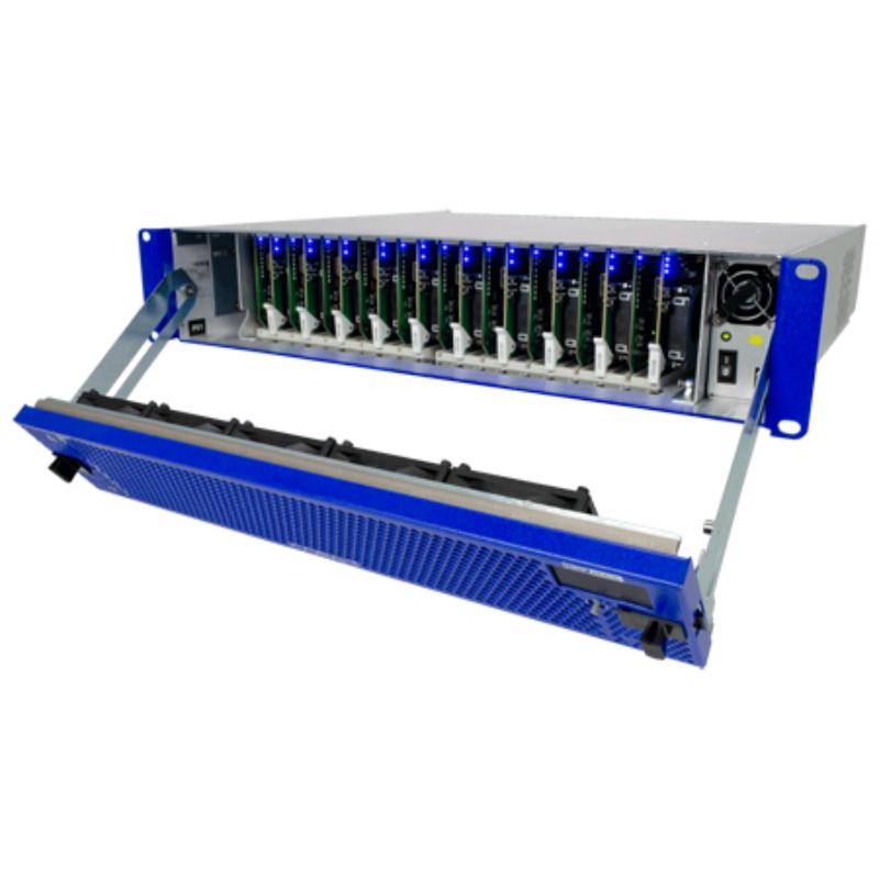CB-HPF-MAX-N 2RU High-Density openGear Modular Frame with Fans & Rear I & O Plates & PS & Network Card