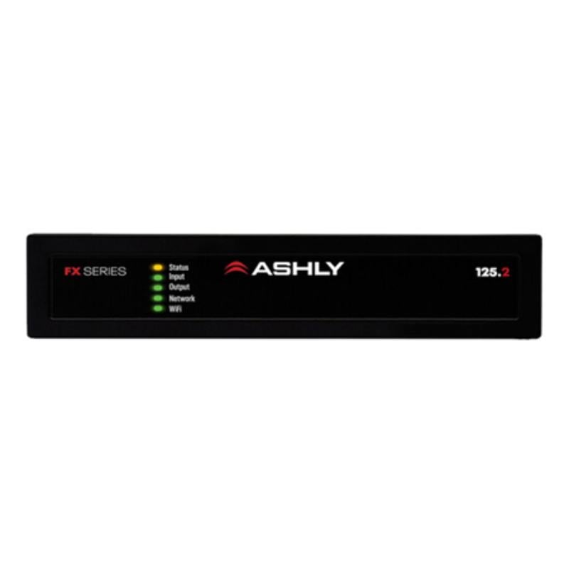 ASH-FX125-2 FX Series Compact 1-2-Rack 4-Channel Installation Power Amplifiers with DSP - 2x125W 4-8 Ohms & 1x250W 70V
