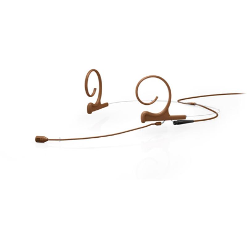 DPA-4288DPFC10MH DPA 4288 Core Plus IP58 Directional Flex Cardioid Headset Mic with 100 mm Boom & TA4F Mini-XLR - Brown