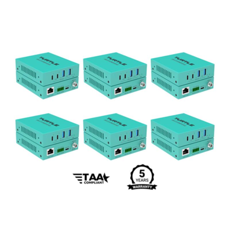 TAV-USBEXTKIT1-P USB3 BYOD Extender Kit Over CAT6 Ethernet - 328 ft. - Includes 6x TAV-USBEXTKIT1 Units