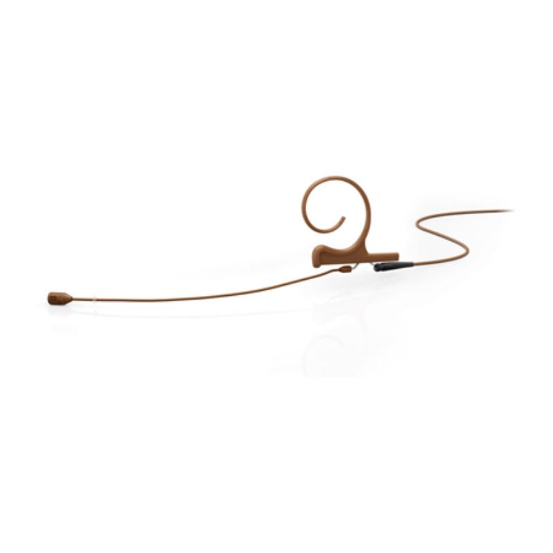 DPA-4288DPFC90LE DPA 4288 Core Plus IP58 Directional Flex Cardioid Earset Mic with 120 mm Boom & MicroLock - Brown
