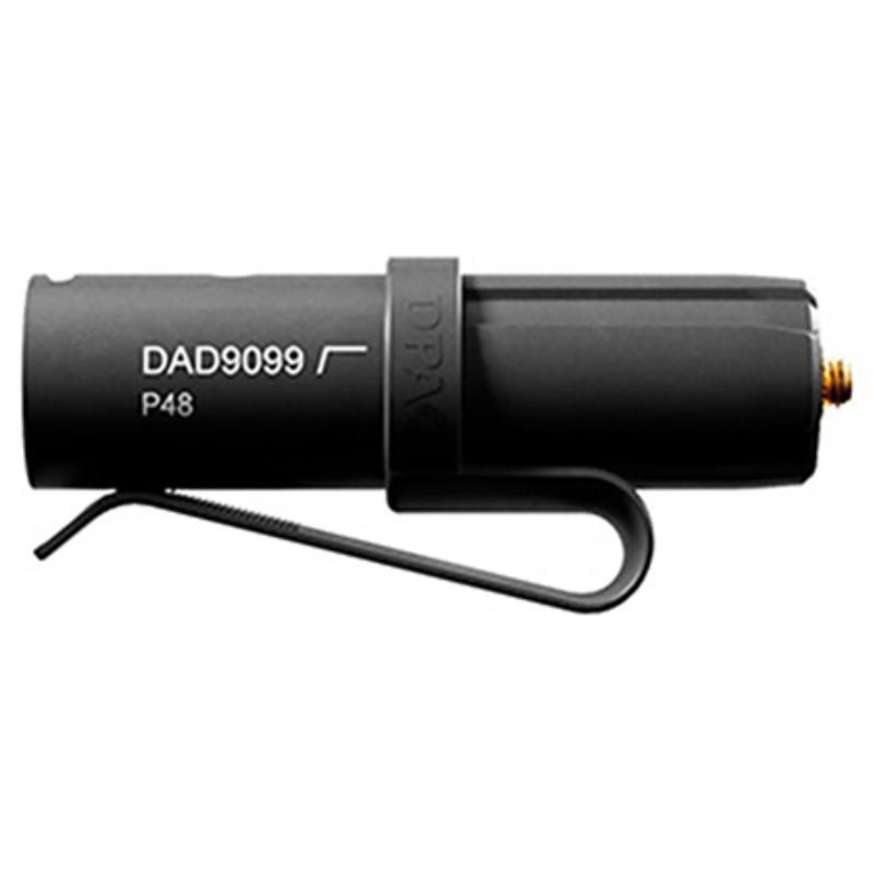 DPA-DAD9099 MicroLock to XLR & Low Cut Adapter with Belt-clip