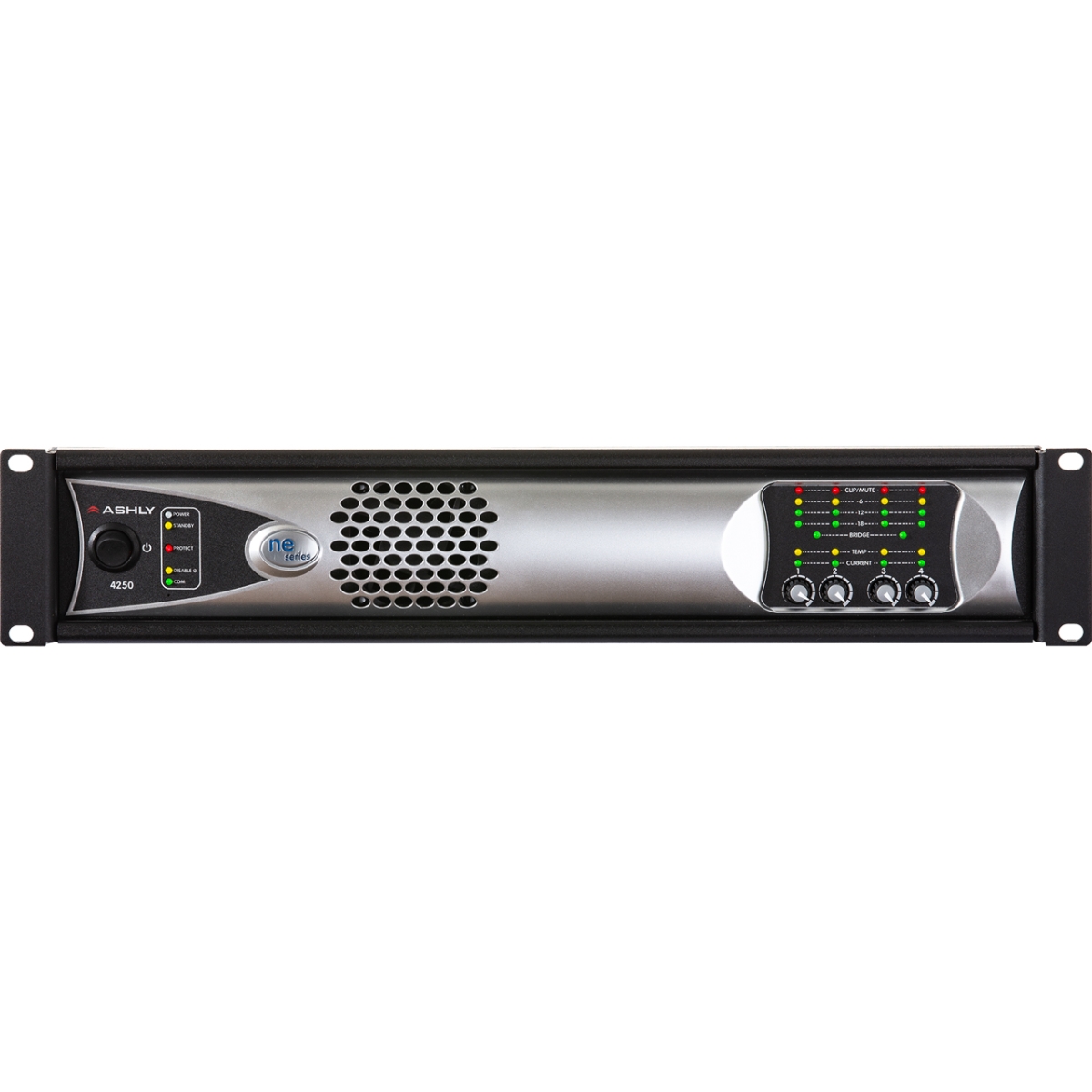 ASH-NE4250-25 Four-Channel 250W 25V Network-Enabled Power Amplifier