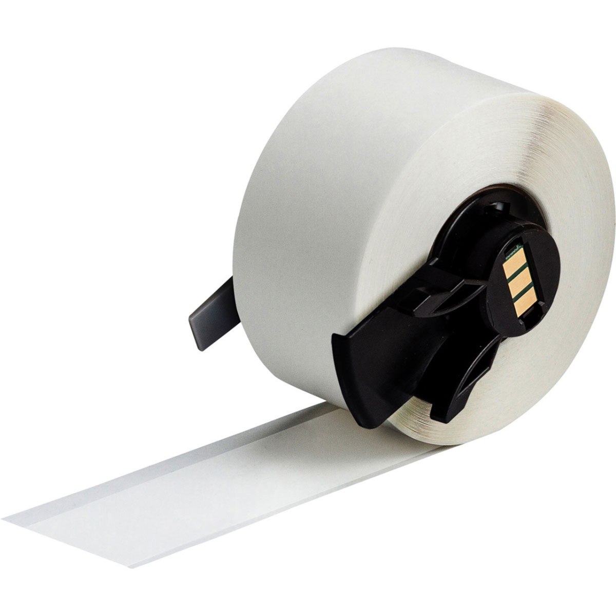 BDY-M6C-1000-499 Aggressive Adhesive Multi-Purpose Nylon Label Tape for M6 & M7 Printers - 1 in. x 30 ft. - White