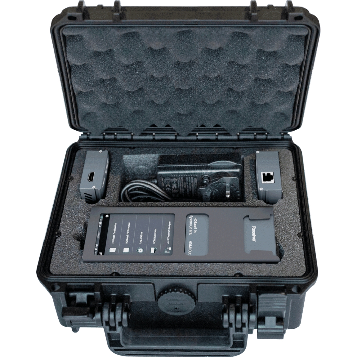 MSO-MS104B MS-Test Pro Battery Powered HDBaseT Spec 1.0 Tester & 4K30 4-4-4 HDMI Pattern Generator Kit