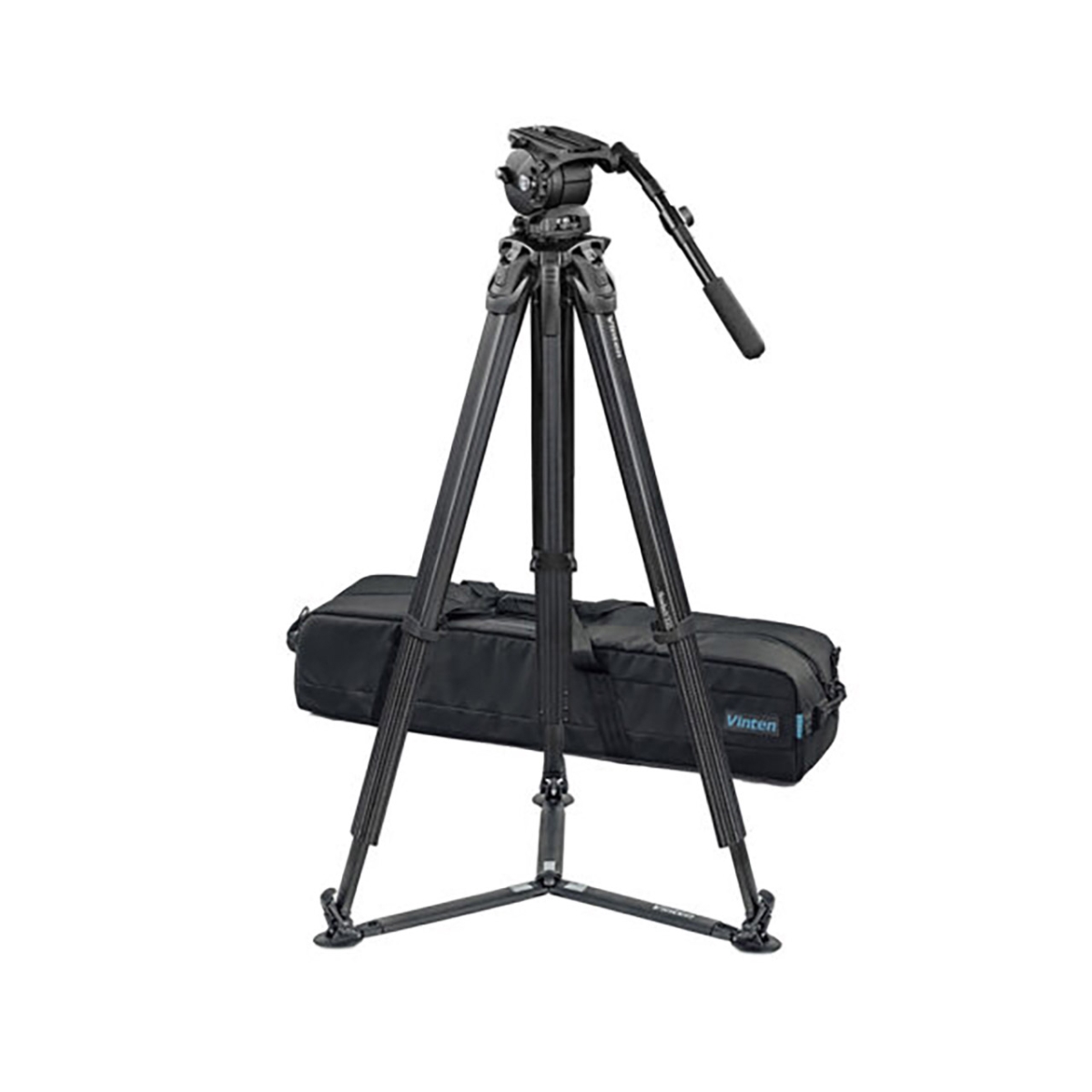 VIN-V8AS-FTGS 8AS Vision System with Flowtech 100 Carbon Fiber Tripod, Ground Spreader & Case