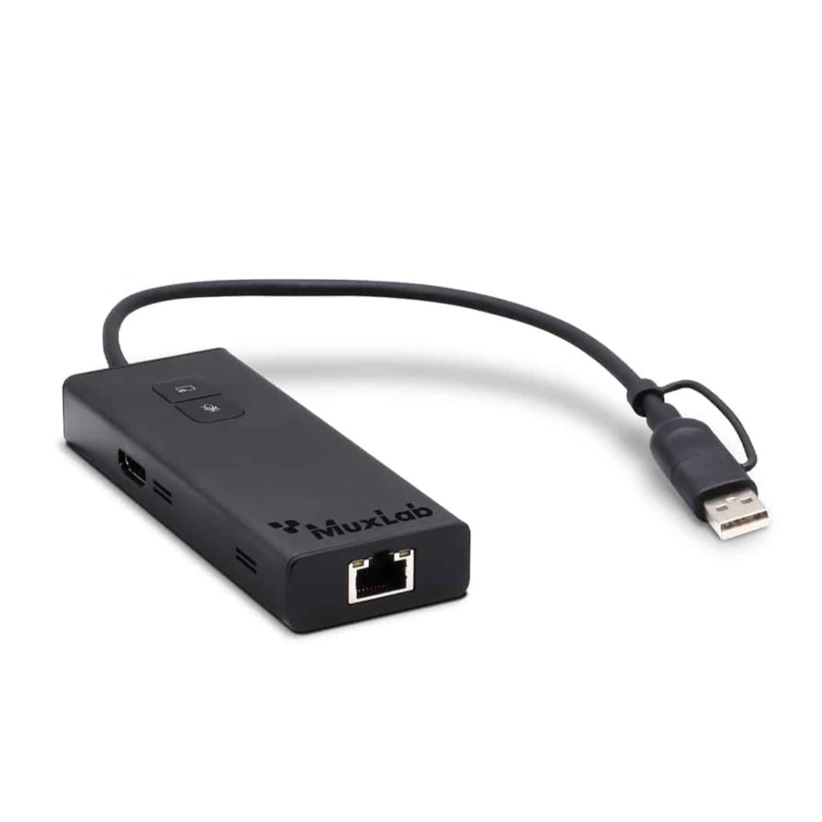 MUX-500883 MuxMeet Videobar Dongle for BYOM Screen Sharing with USB-A & USB-C Connectivity