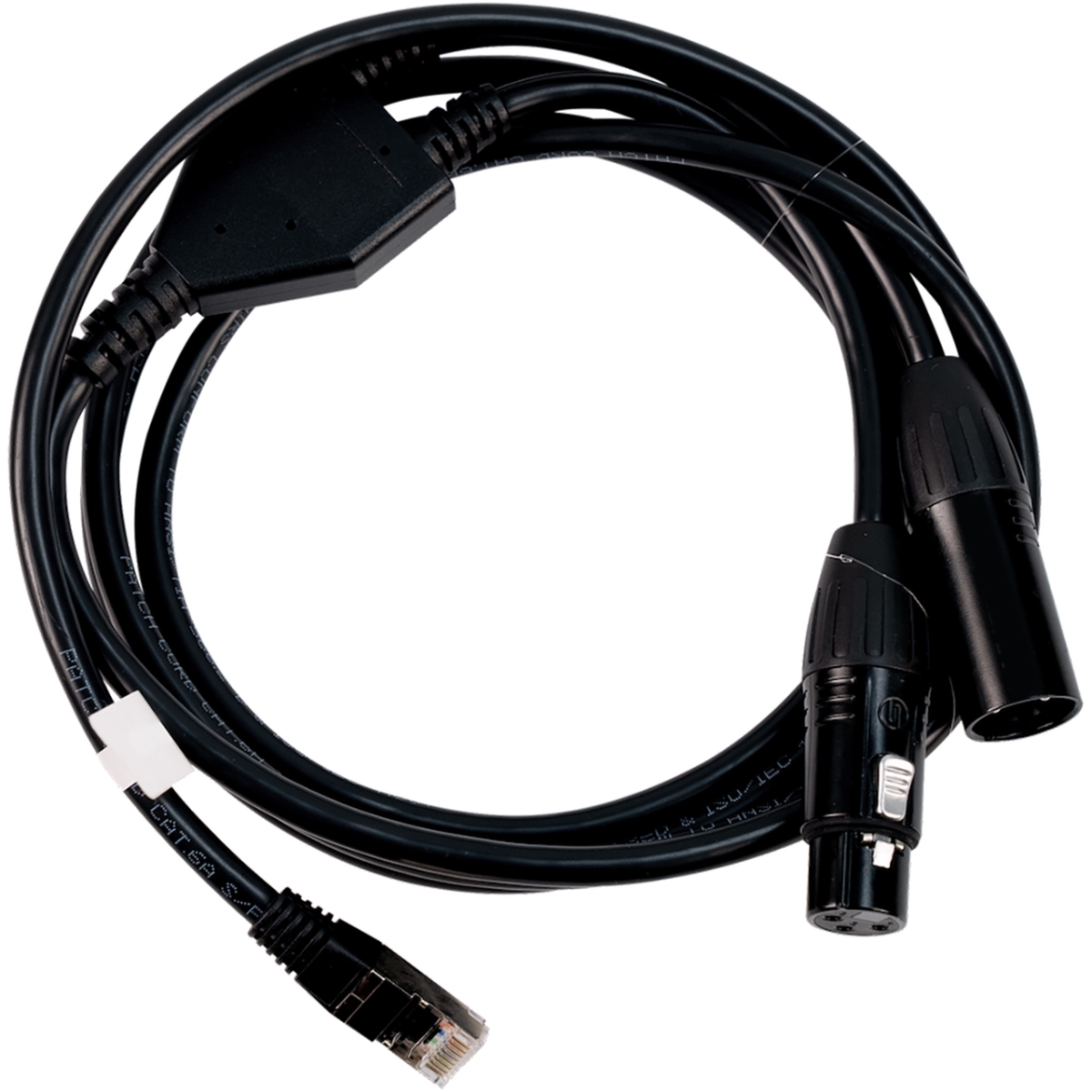 HL-RJ45-XLR-CBL RJ45 Ethernet to Dual XLR Cable - Compatible with Solidcom C1 & C1 Pro Systems