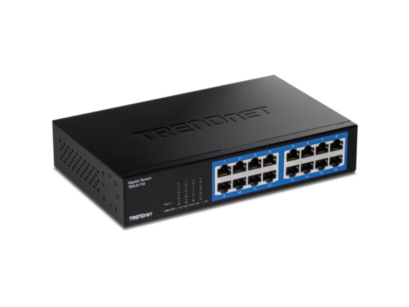 TNET-TEGS17D 16-Port Gigabit Desktop Switch