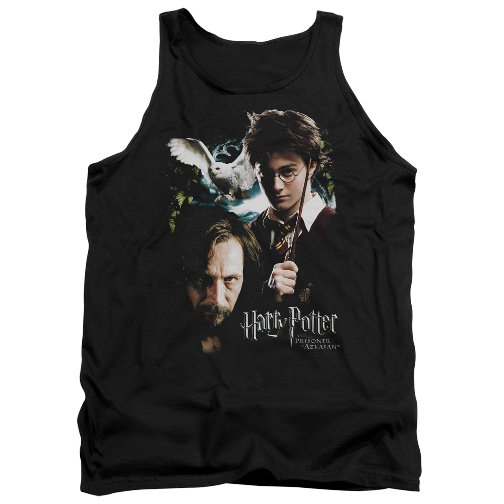 Harry Potter & Harry, Sirius-Adult Tank Top, Black - Small