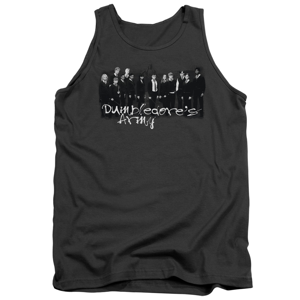 HP5004-TK-2 Harry Potter & The Order of Phoenix-DA Squad-Adult Tank Top, Charcoal - Medium