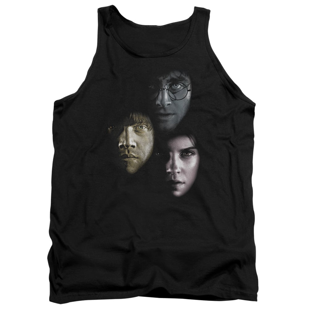 Harry Potter & Hero Heads Adult Tank Top, Black - Medium