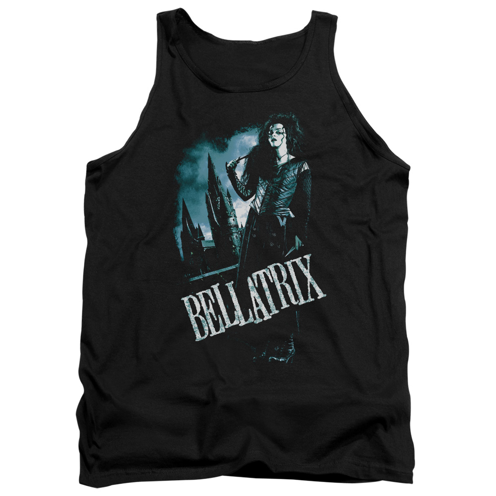 Harry Potter & Bellatrix Full Body Adult Tank Top, Black - Medium