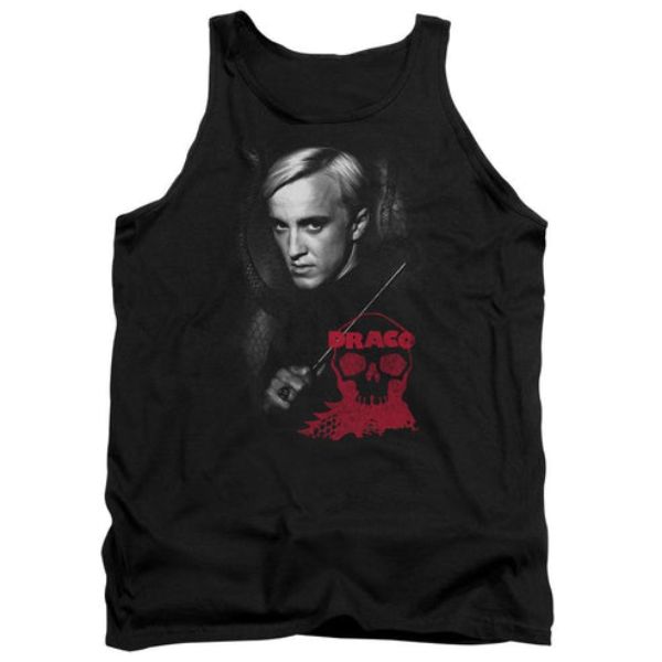 Harry Potter & Draco Portrait-Adult Tank Top, Black - Medium
