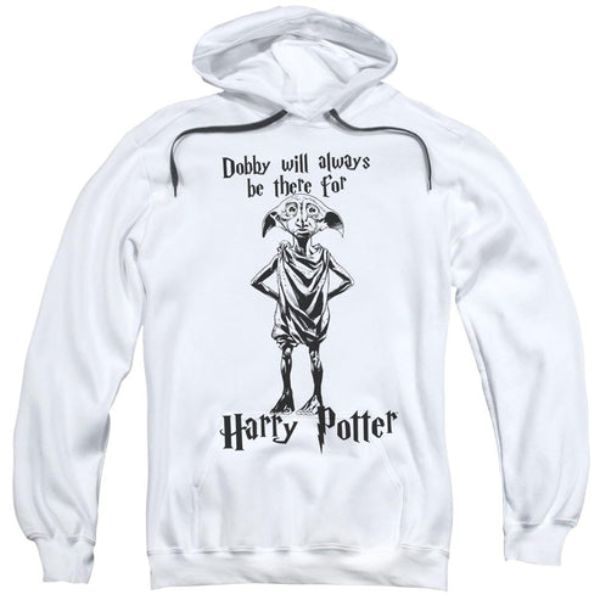 Harry Potter & Always Be There-Adult Pull-Over Hoodie, White - 2X