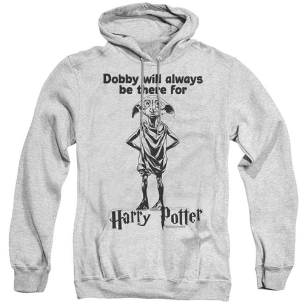 Harry Potter & Always Be There-Adult Pull-Over Hoodie, Athletic Heather - 3X
