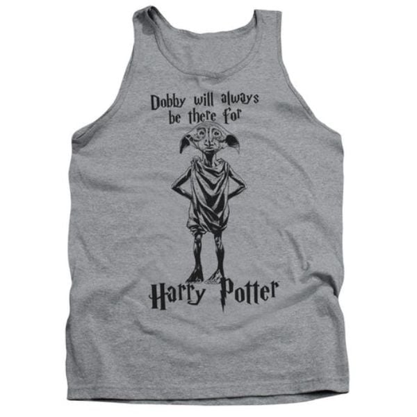 Harry Potter & Always Be There-Adult Tank Top, Athletic Heather - Extra Large
