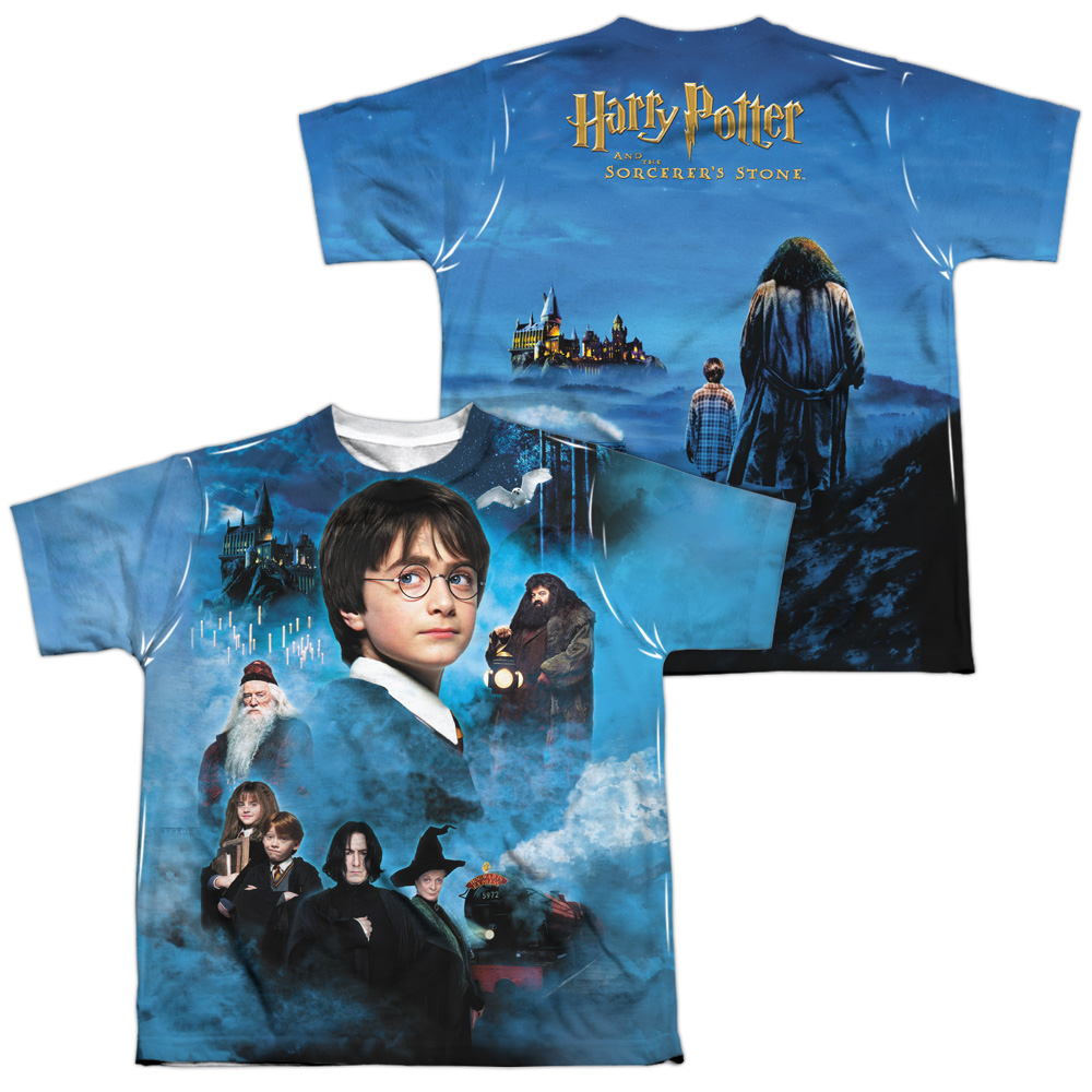 HP1009FB-YTPP-4 Harry Potter First Year Youth Short Sleeve T-Shirt, White - Extra Large