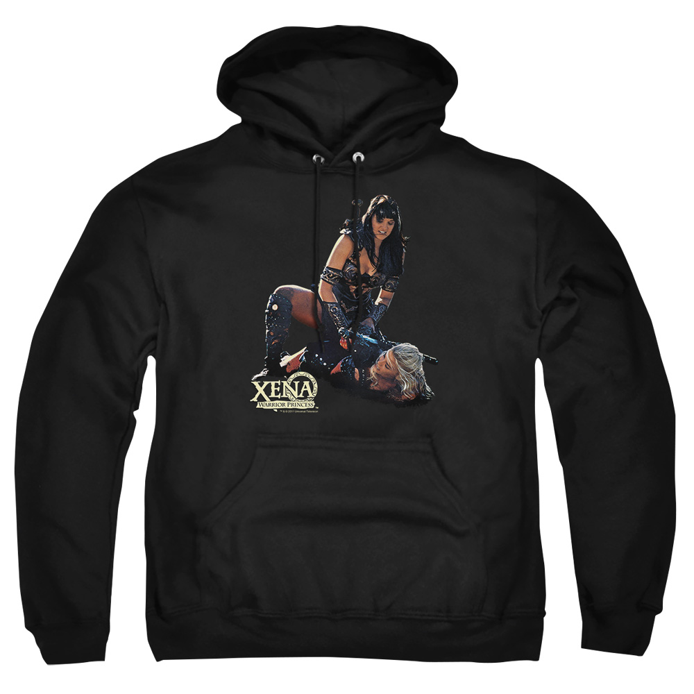 NBC337-AFTH-7 Xena In Control Adult Pullover Hoodie, Black - 4X