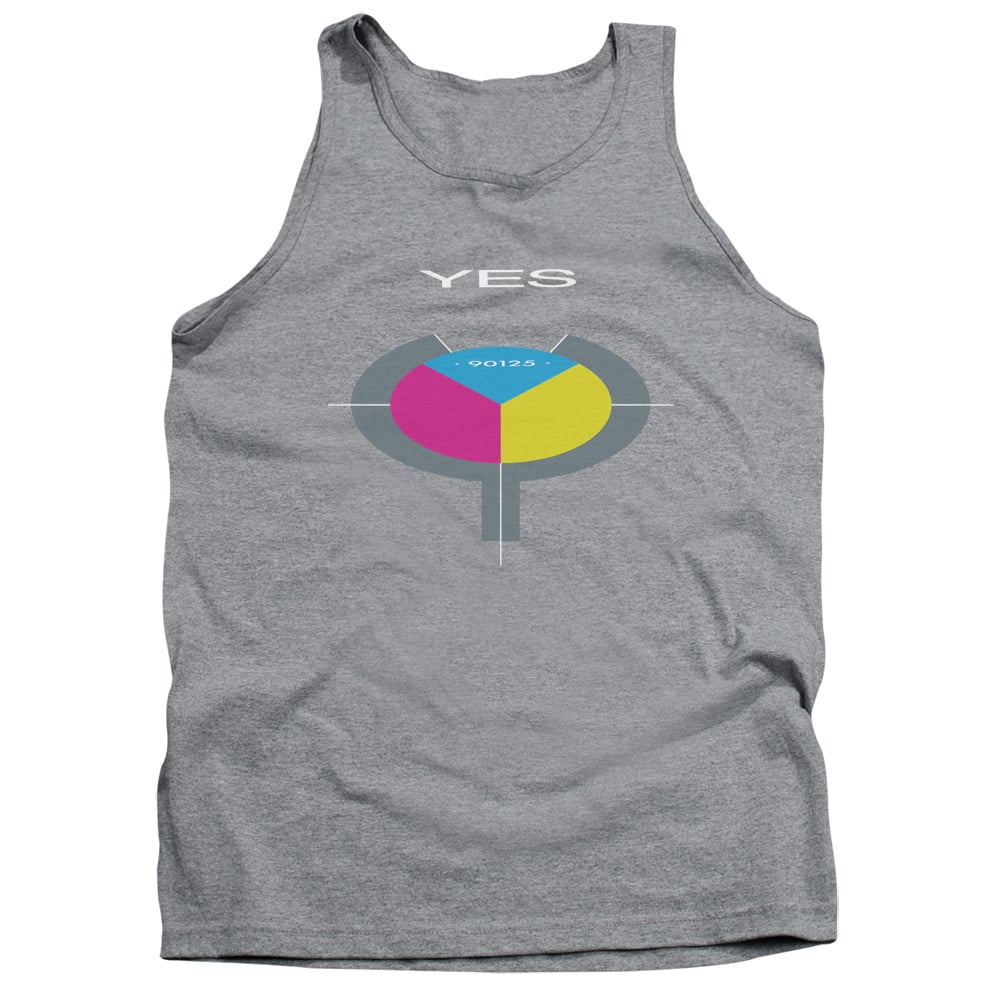 YES106-TK-1 Yes 90125 Adult Tank Top, Athletic Heather - Small