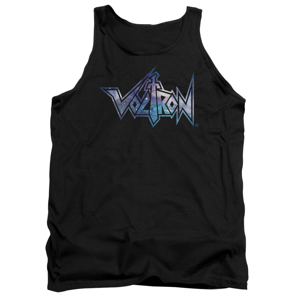 DRM250-TK-4 Voltron Space Logo Adult Tank Top, Black - Extra Large