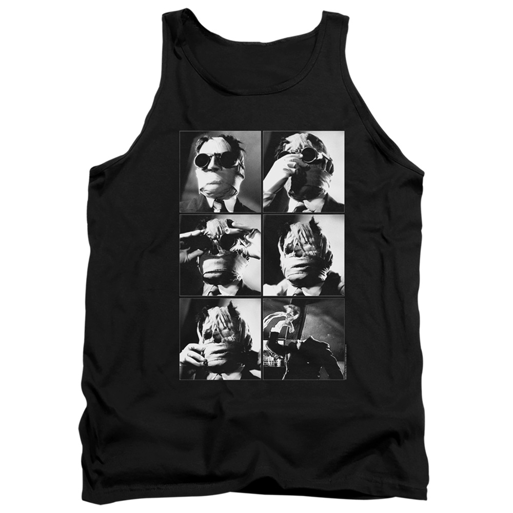 UNI1363-TK-2 Universal Monsters ILL Show You Adult Tank Top, Black - Medium