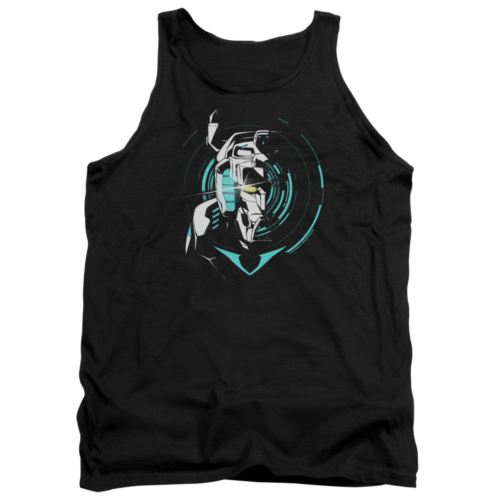 DRM322-TK-5 Voltron Defender Noir Adult Tank Top, Black - 2X