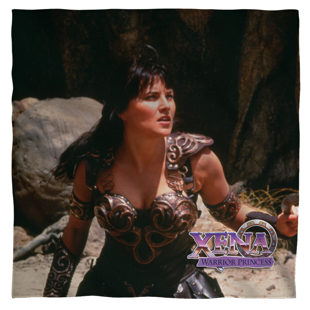 NBC975-BND1-0 22 x 22 in. Xena Warrior Bandana, White