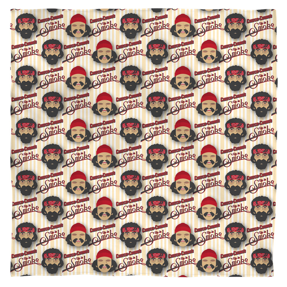 PAR609-BND1-0 22 x 22 in. Up In Smoke Bambu Bandana, White