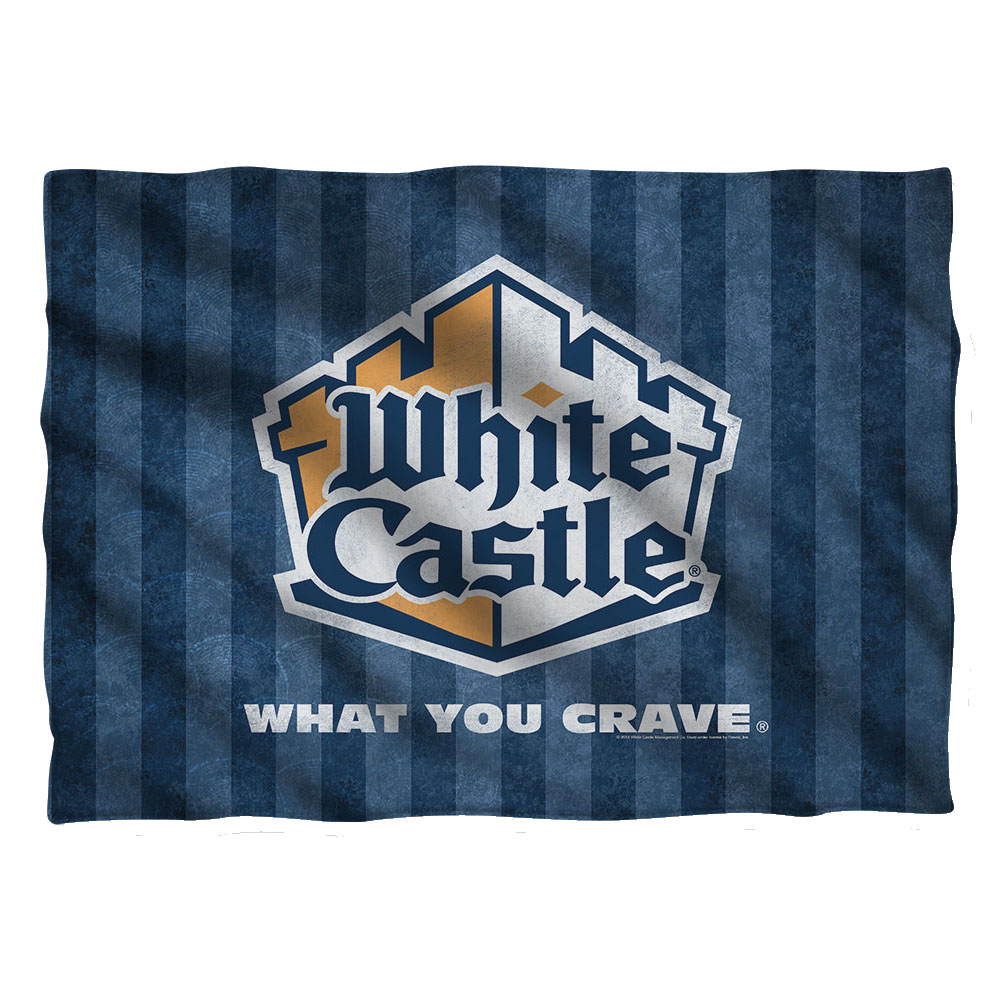 WHT129-PLO1-0 20 x 28 in. White Castle Logo Pillow Case, White