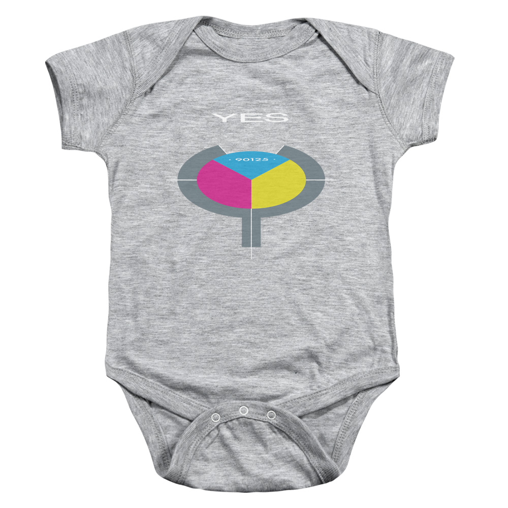 YES106-SS-2 Yes 90125 Infant Snapsuit, Athletic Heather - Medium - 12 Month