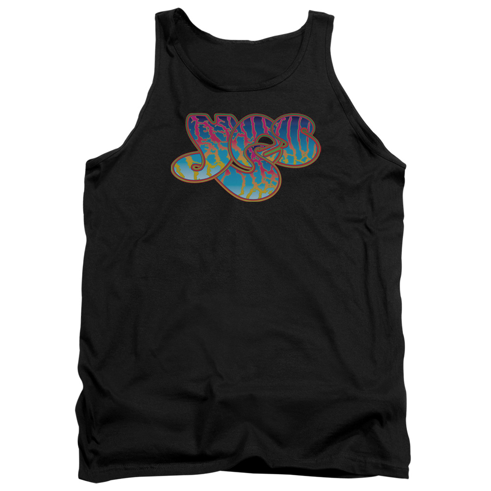 YES102-TK-2 Yes Logo Adult Tank Top, Black - Medium