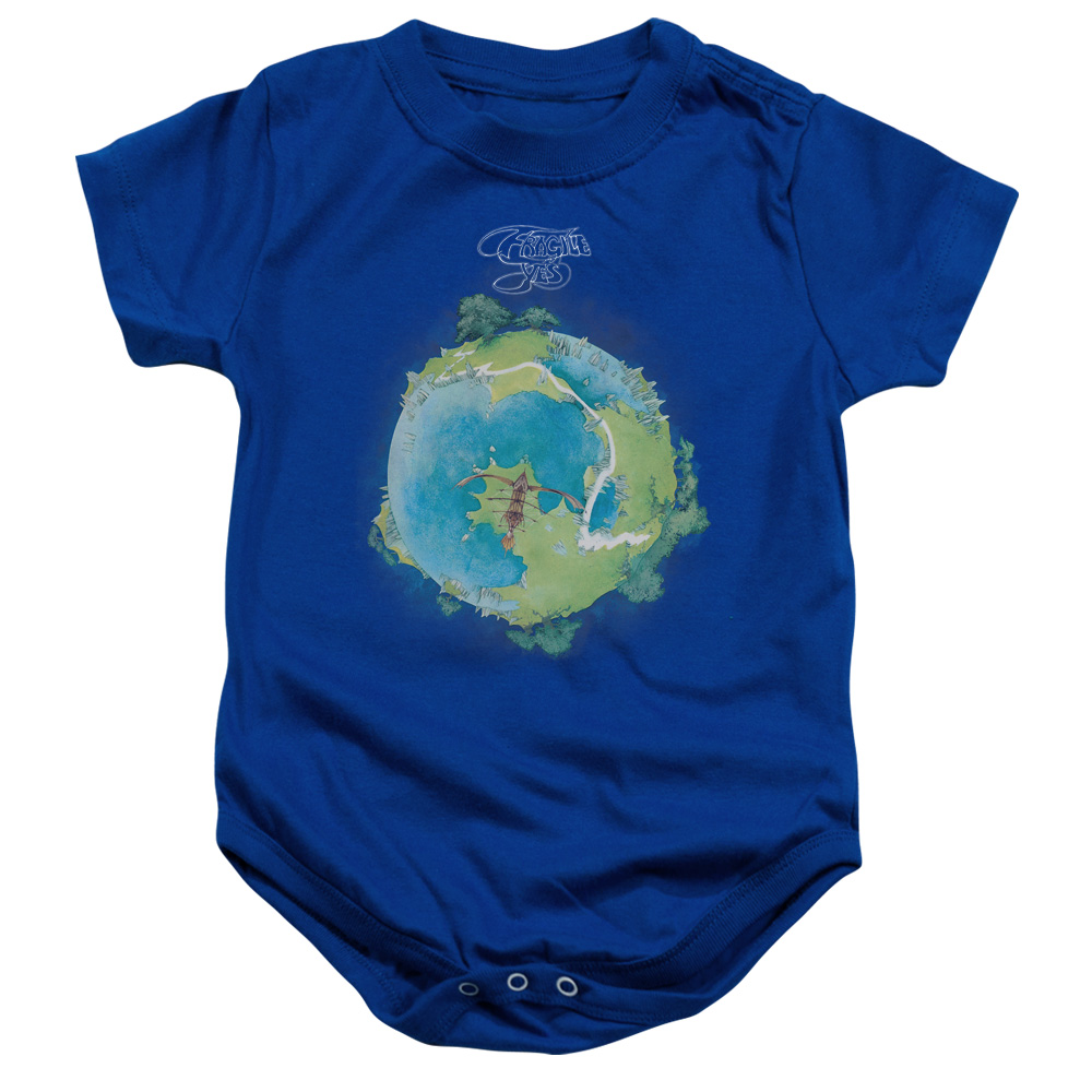 YES105-SS-4 Yes Fragile Cover Infant Snapsuit, Royal - Extra Large - 24 Month