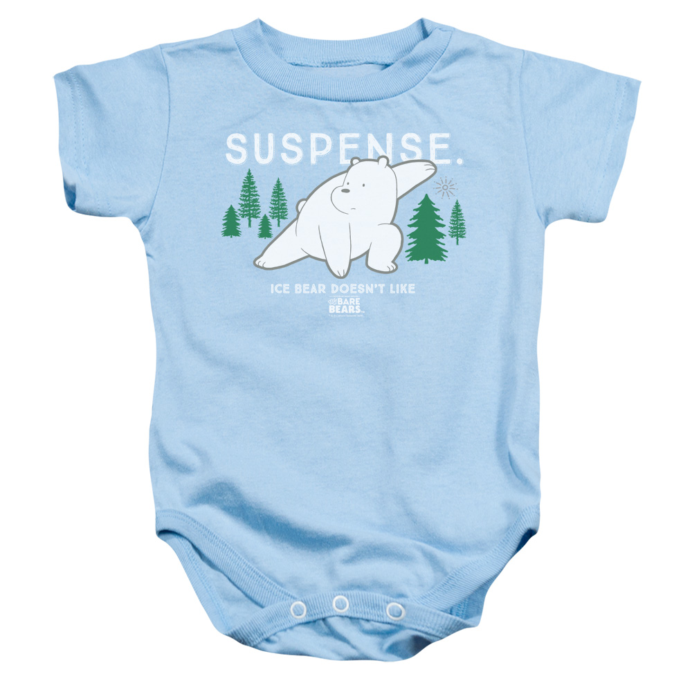 CN720-SS-4 We Bare Bears Suspense Infant Snapsuit, Light Blue - Extra Large - 24 Month