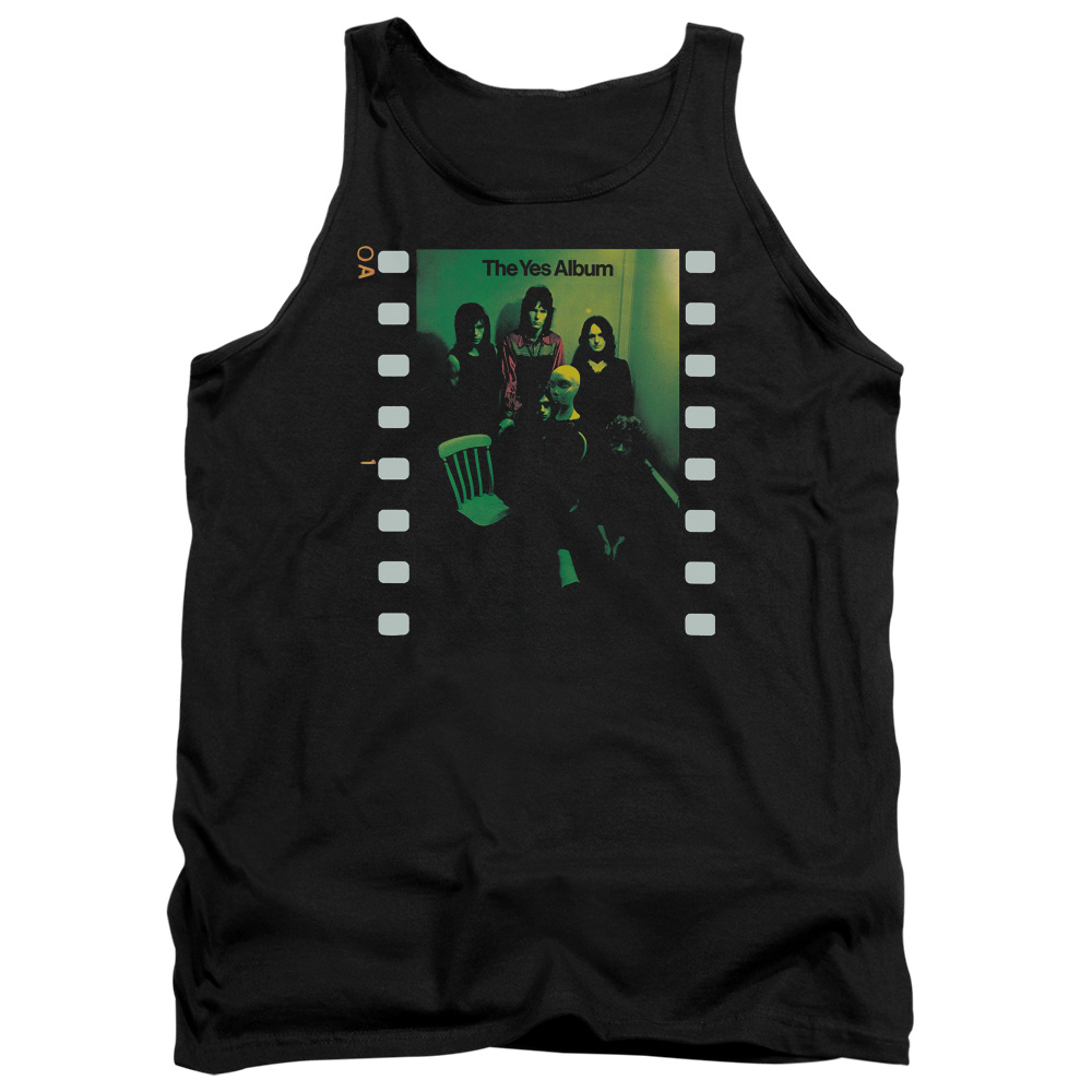YES103-TK-3 Yes Album Adult Tank Top, Black - Large