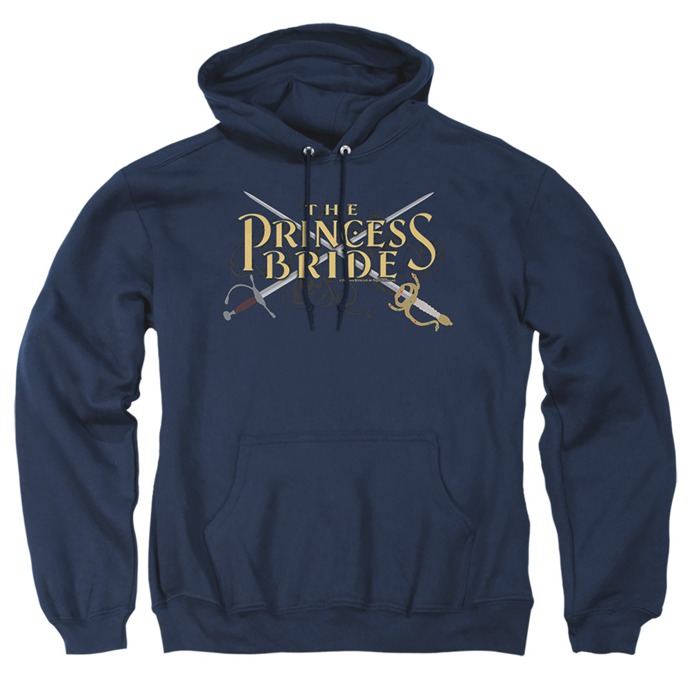 PB150K-AFTH-1 Princess Bride Swords Adult Pullover Hoodie, Navy - Small