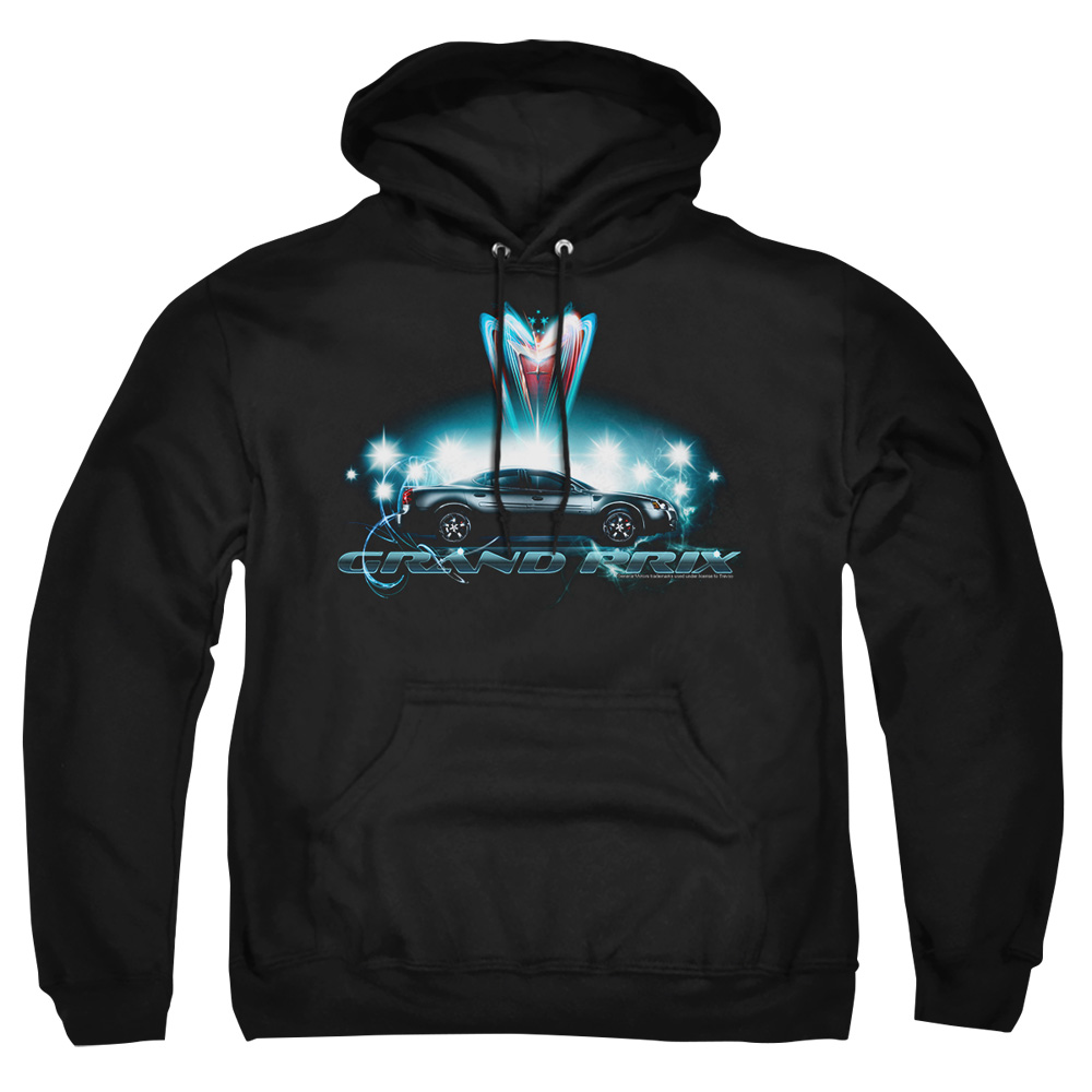 PTC121-AFTH-4 Pontiac Silver Grand Prix Adult Pullover Hoodie, Black - Extra Large