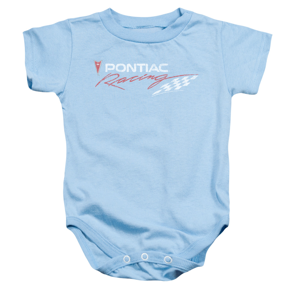 PTC114-SS-4 Pontiac Racing Rough Hewn Infant Snapsuit, Light Blue - Extra Large - 24 Month