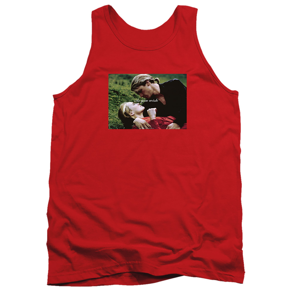 PB156C-TK-2 PB & As You Wish Adult Tank Top, Red - Medium